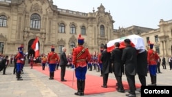 Funerales del expresidente peruano Alberto Fujimori, entre duelo y rechazo a su legado Funerales del expresidente peruano Alberto Fujimori, entre duelo y rechazo a su legado