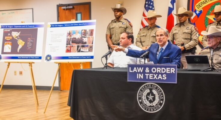Texas designa al Tren de Aragua como organización terrorista extranjera Texas designa al Tren de Aragua como organización terrorista extranjera