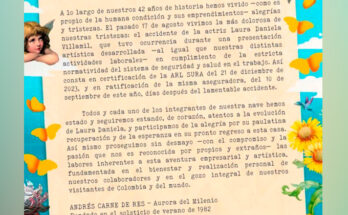 Andrés Carne de Res le envió una nueva carta a Laura Daniela Villamil Andrés Carne de Res le envió una nueva carta a Laura Daniela Villamil
