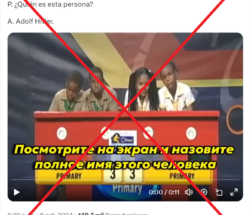 No, este video no muestra a niños asociando a Zelenskyy con Hitler: Es un montaje No, este video no muestra a niños asociando a Zelenskyy con Hitler: Es un montaje