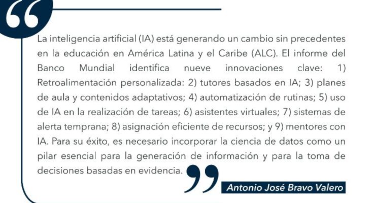 La ciencia de datos, clave para la educación del futuro en Latinoamérica La ciencia de datos, clave para la educación del futuro en Latinoamérica