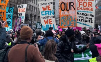 A 2 días de la investidura presidencial de Donald Trump, miles de personas marchan en su contra A 2 días de la investidura presidencial de Donald Trump, miles de personas marchan en su contra